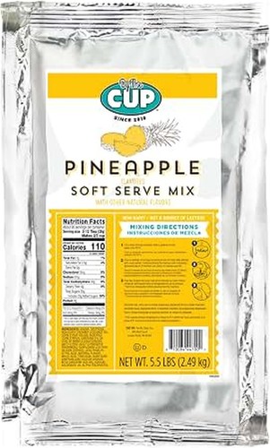 The cup pineapple soft - cup,