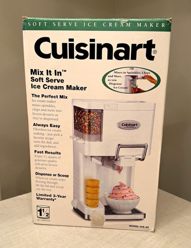 Cuisinart ice mix in - cuisinart, ice-45