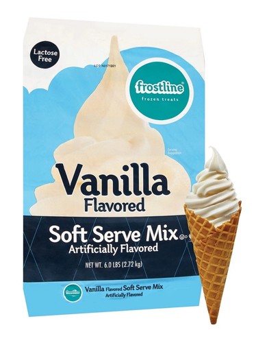 Frostline vanilla soft - soft, serve