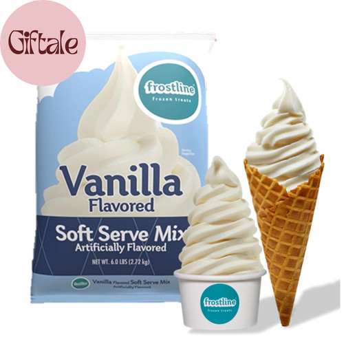 Vanilla soft serve ice - vanilla,