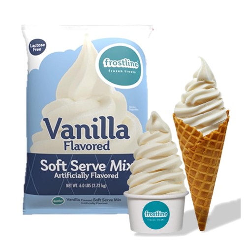 Vanilla soft serve mix for - mix,