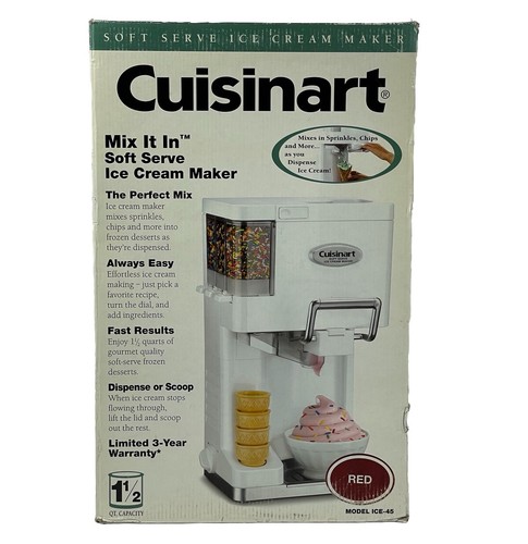Cuisinart ice red - red, it