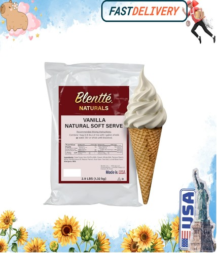Soft serve ice cream mix - mix,