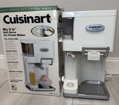 Cuisinart ice white - ice-45,