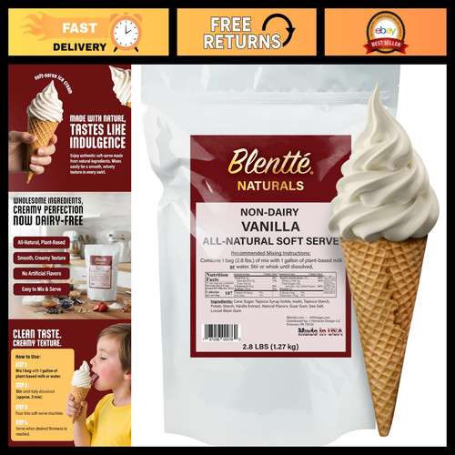 Non dairy vegan soft - soft, mix
