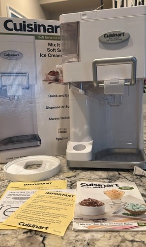 Cuisinart soft ice cream maker - cream,