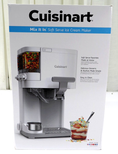 Cuisinart mix soft serve - mix, it